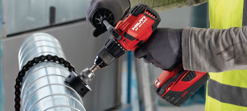 Bimetalová korunka MetalCut Prémiová bimetalová korunka na rezanie otvorov do ocele a neželezných kovov Použitie 1
