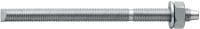 Kotevná skrutka HAS-E 5.8 Vysoko výkonná kotevná skrutka pre lepivé patróny do betónu (uhlíková oceľ 5.8)
