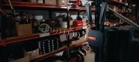 Skener skladových zásob AI G125 Brána skladových zásob, ktorá poskytuje komplexné riešenie na sledovanie a správu majetku na sklade (Hilti ON!Track) Použitie 3